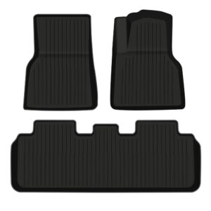 3D All-Weather TPE Floor Mats for Model Y(2025-2026)