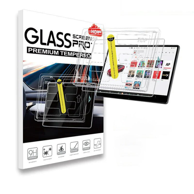 15″ Tempered Glass Screen Protector For Model 3(2019-2023)/Model Y(2022-2024)