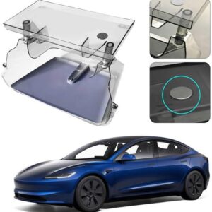 2in1 Magnetic Center Console Screen Storage Tray For Model 3(2024-2026)