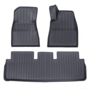 3D All-Weather TPE Floor Mats for Model 3 (2024-2026)
