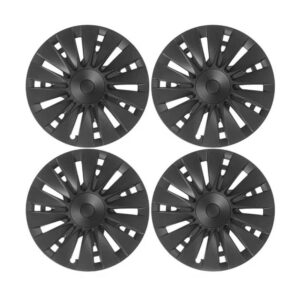18‘’ Helios Wheel  Covers Matte Black for Model 3 (2024-2026)