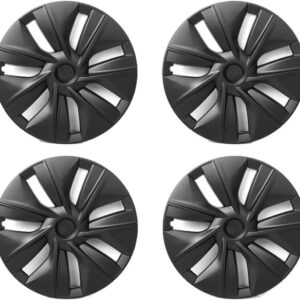 19‘’ Matt Black Hubcap Wheel Covers for Model Y (2022-2024)