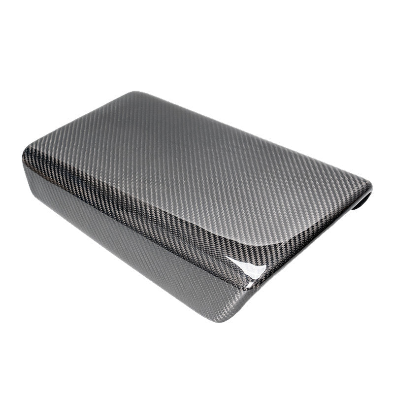 Real Carbon Fibre Armrest Cover For Tesla Model 3 (2024–2026) / Model Y (2025–2026)