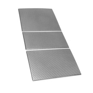 Real Carbon Fibre Center Console Storage Lid Cover Trim For Tesla Model 3(2024-2026)/Model Y(2025-2026）