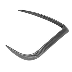 Real Carbon Fibre Wind Deflector Headlight Trim For Tesla Model 3 (2021–2023) / Model Y (2022–2024)