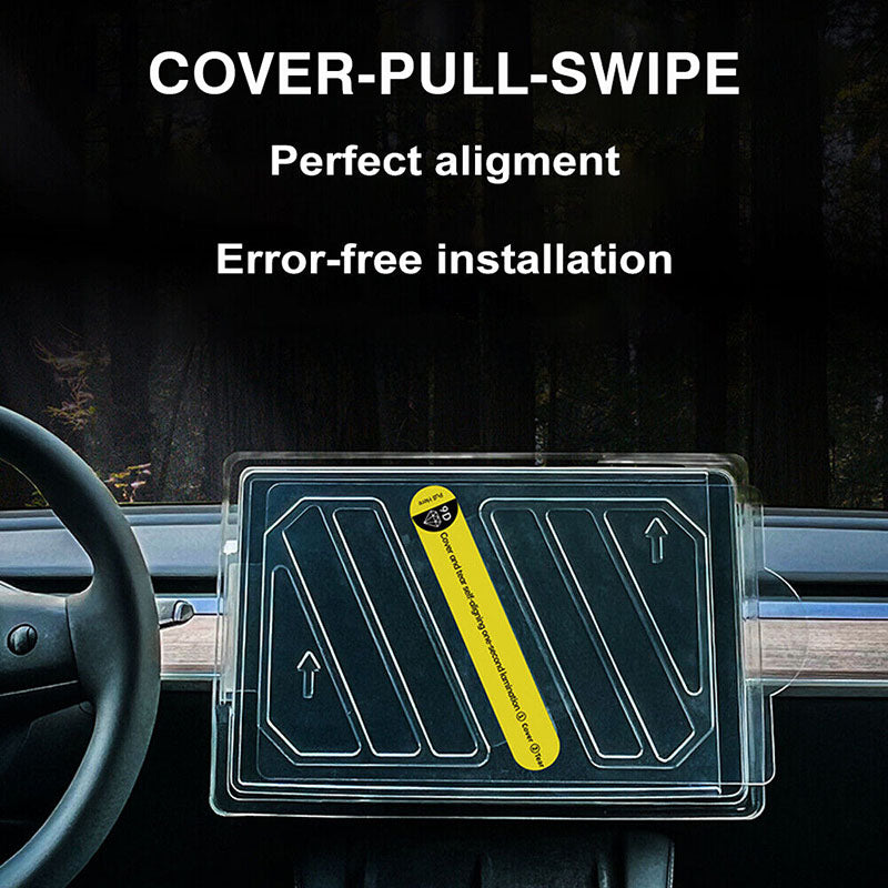 15″ Tempered Glass Screen Protector For Model 3(2019-2023)/Model Y(2022-2024) - Image 3