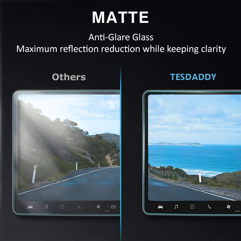 15″ Tempered Glass Screen Protector For Model 3(2019-2023)/Model Y(2022-2024) - Image 5