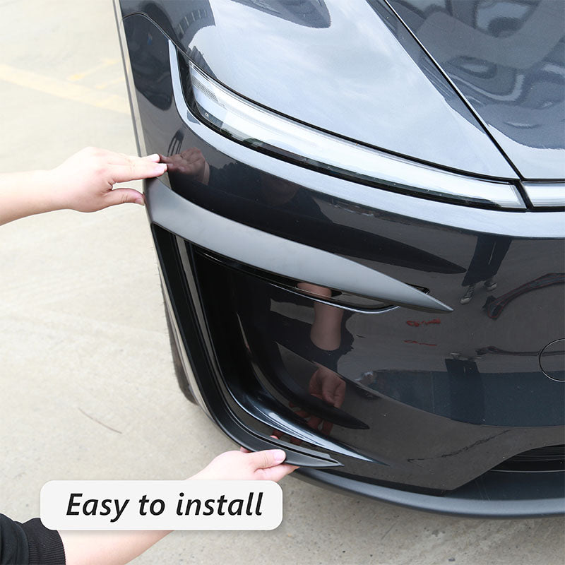 Wind Deflector Headlight Trim For Tesla Model Y (2025–2026) - Image 6