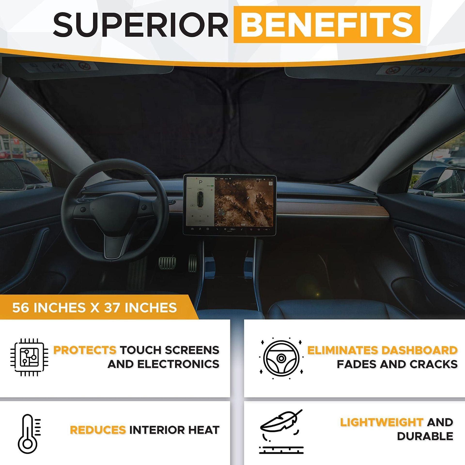 Windscreen Sunshade For Model 3 - Image 2