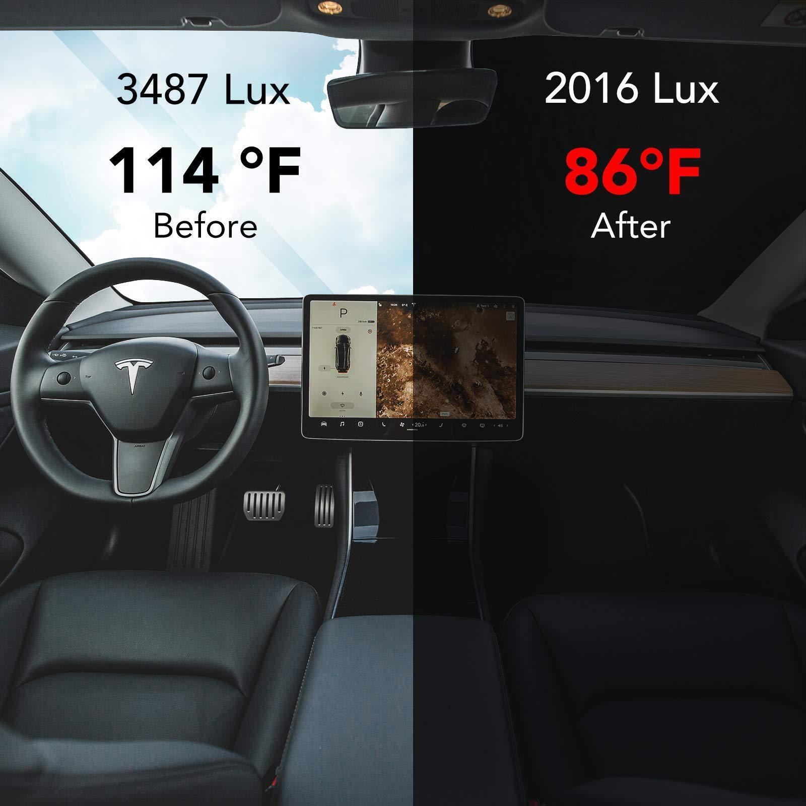 Windscreen Sunshade For Model 3 - Image 4