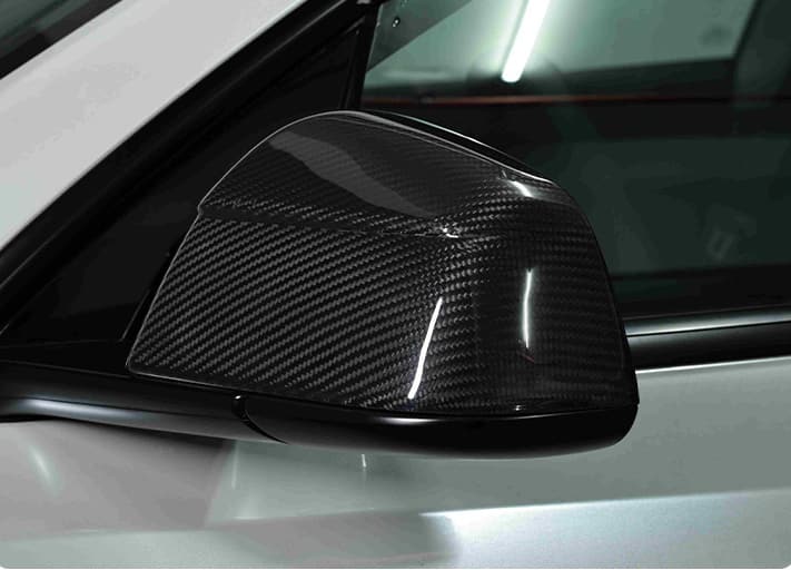 Real Carbon Fibre Rear View Mirror Covers For Model Y(2025-2026) - Image 2