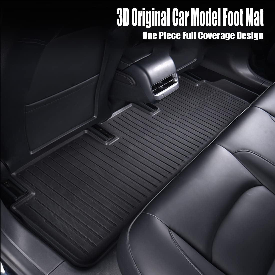3D All-Weather TPE Floor Mats for Model 3(2021-2023) - Image 2