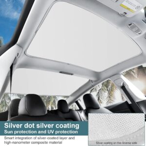 Glass Roof Sunshade for Model 3(2024-2026)